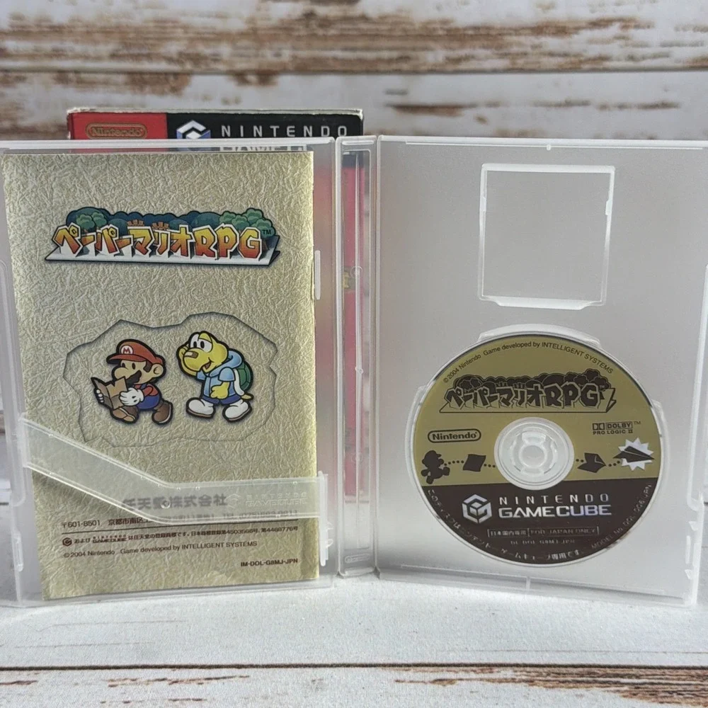 Paper Mario RPG The Thousand‑Year Door Nintendo GameCube Japan NTSC‑J – Used